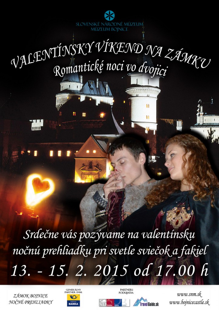 , Valentínsky víkend na Bojnickom zámku