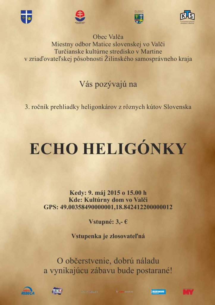 , Echo heligónky 2015 (9. mája)