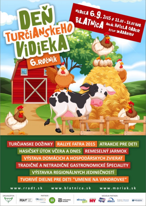 , 6. ročník podujatia:  Deň turčianskeho vidieka 2015 sa blíži&#8230;