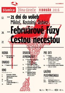 , Februárové podujatia v Stanici Žilina-Záriečie