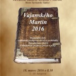 , Vajanského Martin 2016