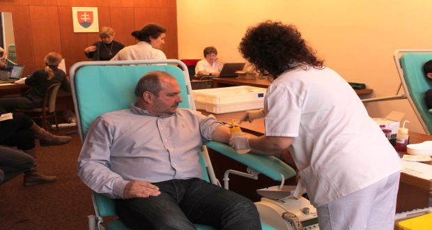 , Zamestnanci úradu darovali 8,5 litra krvi
