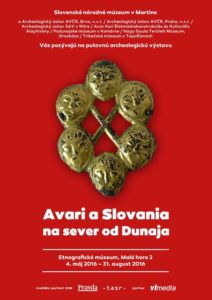 , Putovná výstava Avari a Slovania na sever od Dunaja v Etnografickom múzeu v Martine