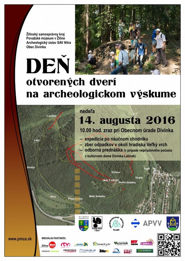 , Deň otvorených dverí na archeologickom výskume pri obci Divinka