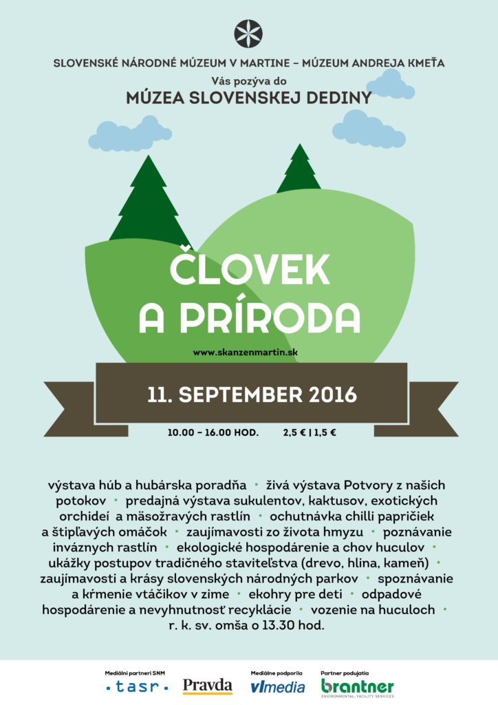 , Spoznávajte prírodu okolo nás spolu s Múzeom slovenskej dediny