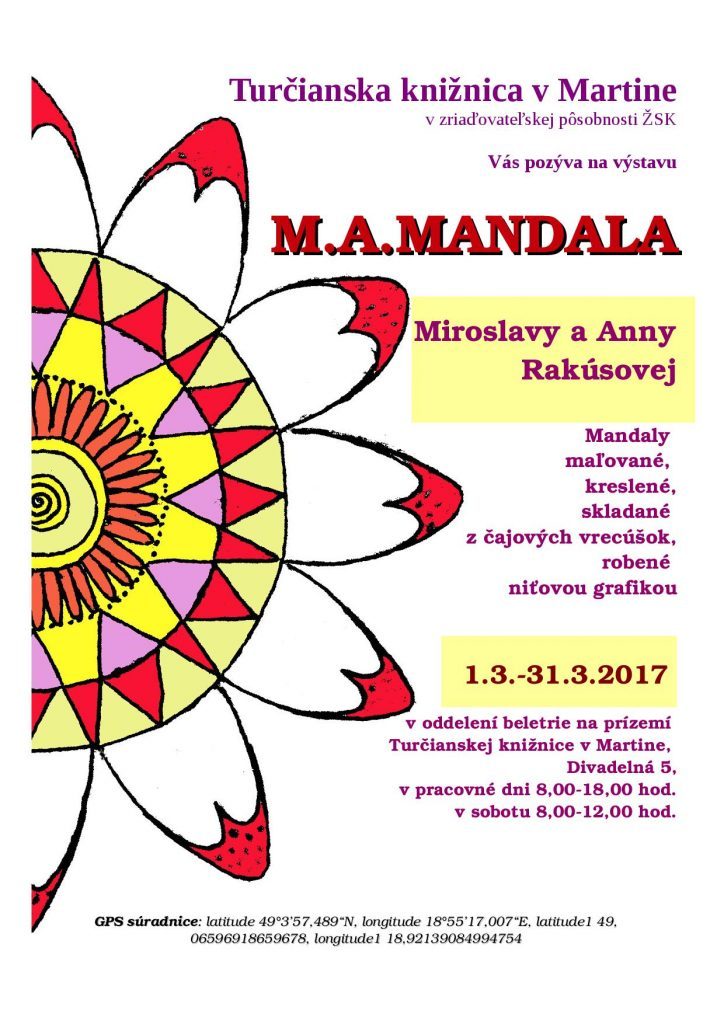 , Pestrofarebná výstava M.A.Mandala