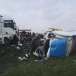 , Nehoda medzi Ležiachovom a Turčianskym Ďurom má dôsledky! Dvaja vodiči ťažko zranení!