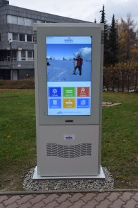 , Žilina: Pred mestským úradom funguje nový informačný kiosk SHMÚ