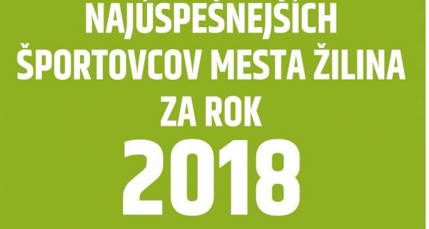 , Žilina spozná športovca roka 2018