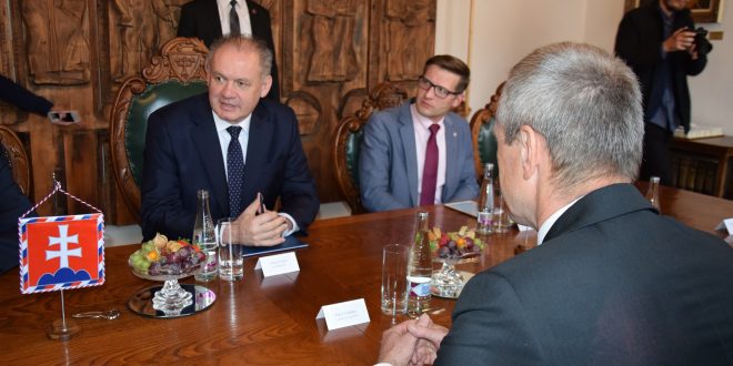, Prezident Andrej Kiska navštívil Žilinu