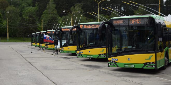 , Dopravný podnik mesta Žilina má nové trolejbusy