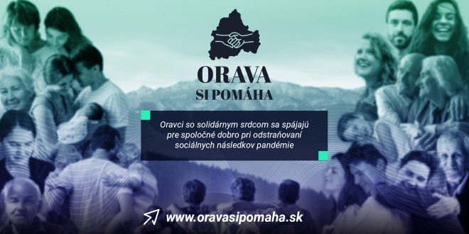 , Oravský región bojuje s dôsledkami koronakrízy vytvorením projektu Orava si pomáha