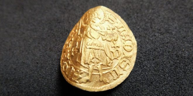 , Pamiatkari našli zlatý dukát uhorského panovníka