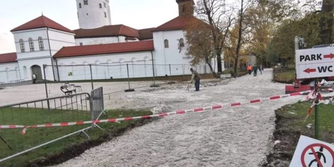 , Nové chodníky v areáli Budatínskeho hradu sú bezpečnejšie
