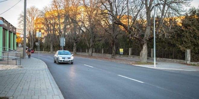 , Opravená cesta v Turčianskych Tepliciach už slúži motoristom