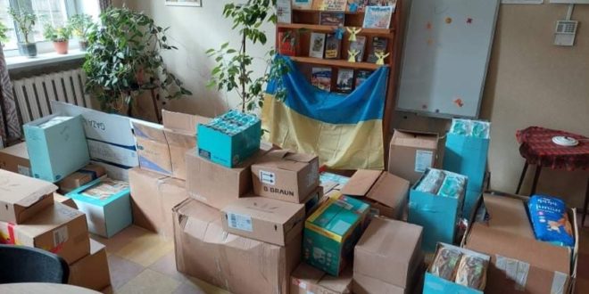 , Zamestnanci Ústrednej vojenskej nemocnice urobili zbierku pre vojnou postihnutú Ukrajinu