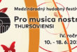 Pro musica nostra, Hudobný festival Pro Musica Nostra rozozvučí až 8 miest Žilinského kraja!