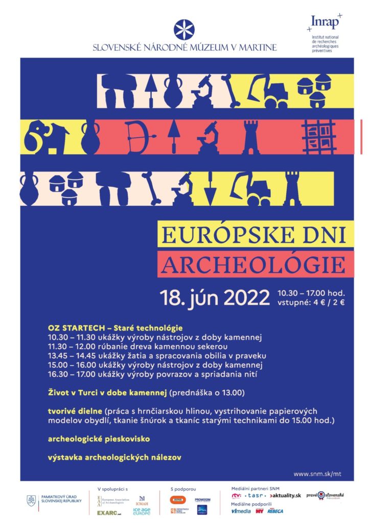 Európske dni archeológie, Cesta do praveku? Európske dni archeológie vás prenesú v čase o tisícky rokov dozadu!