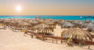 Hurghada Egypt Pláž