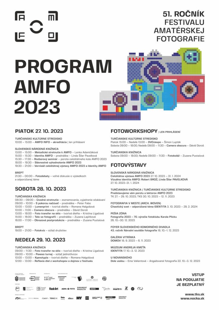 AMFO, Program 51. ročníka festivalu amatérskej fotografie – AMFO 2023